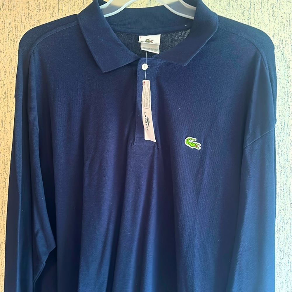 Long sleeve Lacoste polo